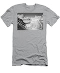 1 Scenic Landscape with Rock Formations Panoramic Images T-Shirt