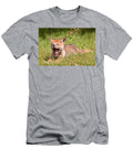 Baby Coyote Yawning Peggy Collins T-Shirt