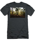 Early Morning Sun Through Trees in Woods Johan Ferret T-Shirt