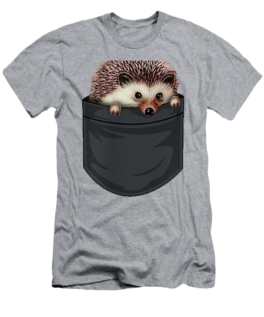Ehog in the Pocket Funny Hedgehog Lovers Kofi Hallie T-Shirt