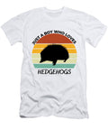 Just a Boy Who Loves Hedgehogs Chomper Designs T-Shirt
