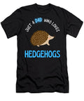 Just a Dad Who Loves Hedgehogs Cute Dads Faiz Nawaz T-Shirt