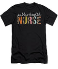 Public Health Nurse Colorful Leopard Print Funny Jensen Cena T-Shirt