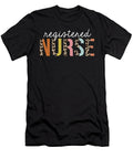 Registered Nurse Colorful Leopard Print Funny Jensen Cena T-Shirt