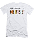 Rehabilitation Nurse Leopard Print Registered Rn Nursing Appreciation Jensen Cena T-Shirt