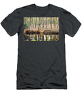 Swamp Reflecting Tall Trees in Forest Johan Ferret T-Shirt