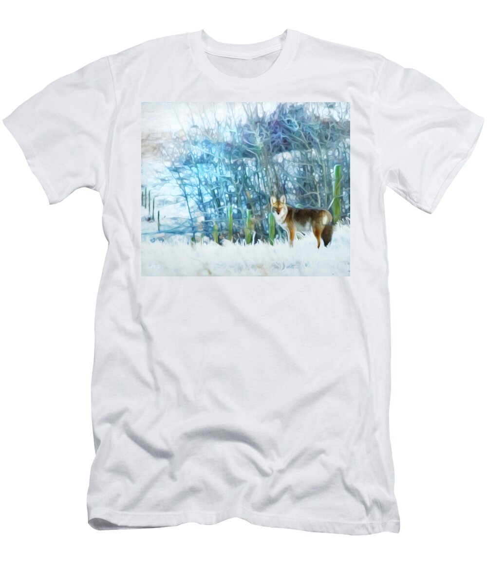 Trickster Coyote Theresa Tahara T-Shirt