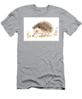 Watercolour Cute Baby Hedgehog Walking Side View Hand Painted N Akkash T-Shirt