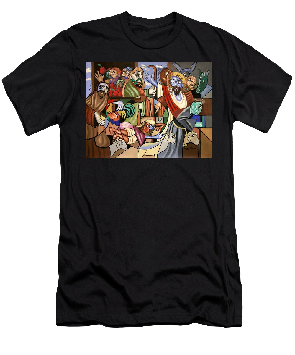 Who Touched Me Anthony Falbo T-Shirt