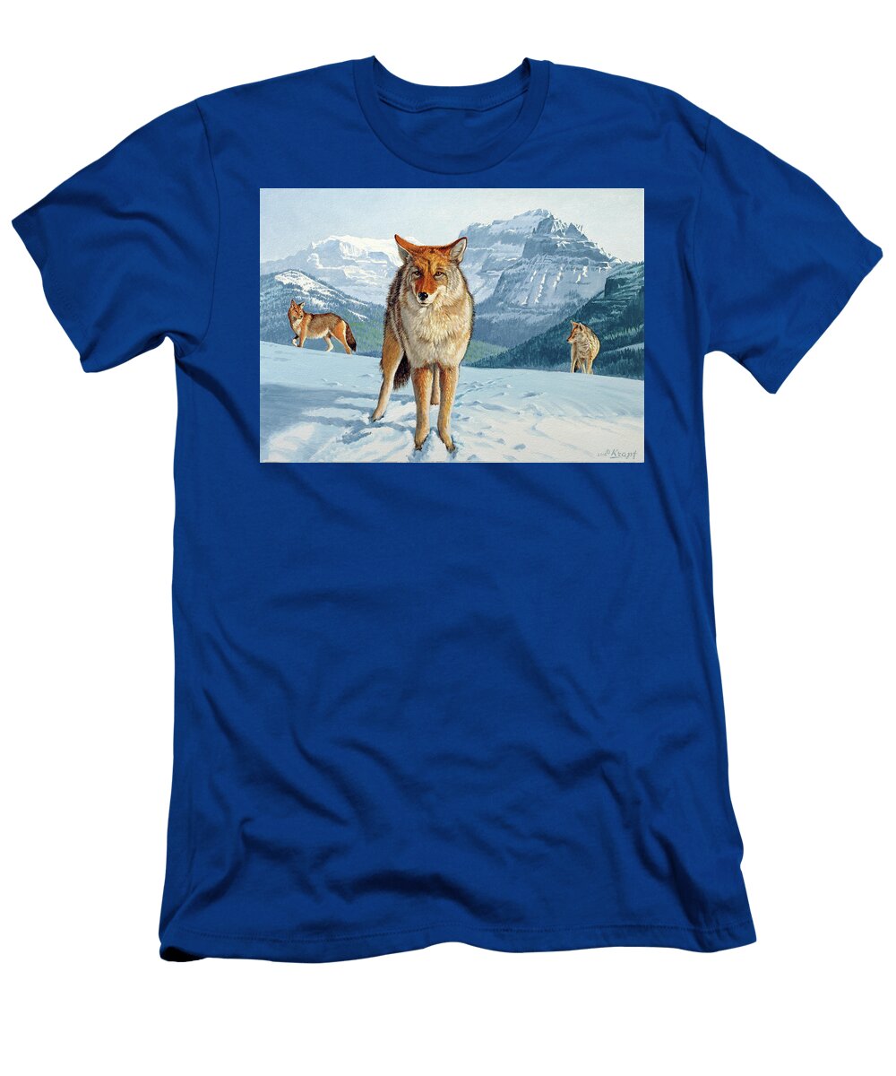 Yellowstone Coyotes Paul Krapf T-Shirt